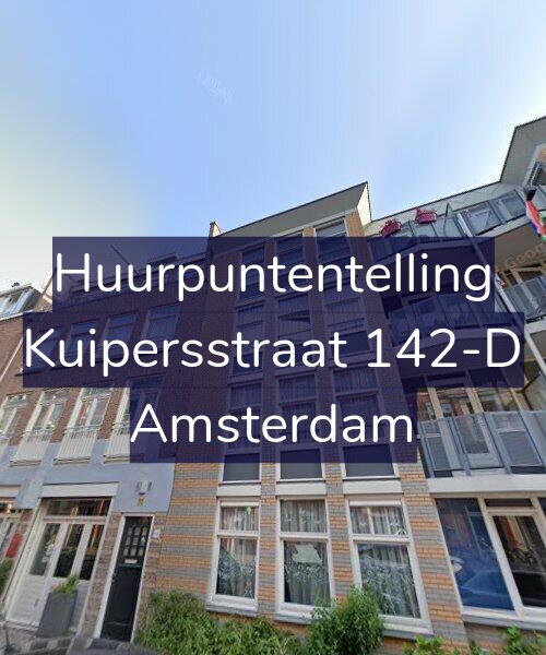 Foto gevel Huurpuntentelling voor Kuipersstraat 142-D, Amsterdam