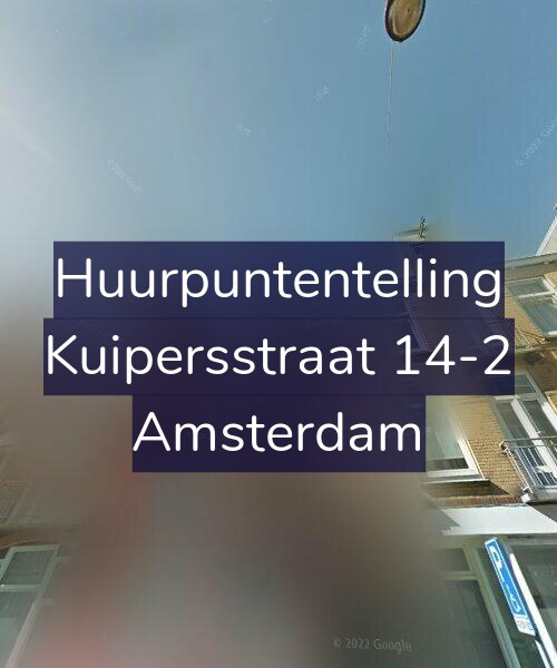 Foto gevel Huurpuntentelling voor Kuipersstraat 14-2, Amsterdam