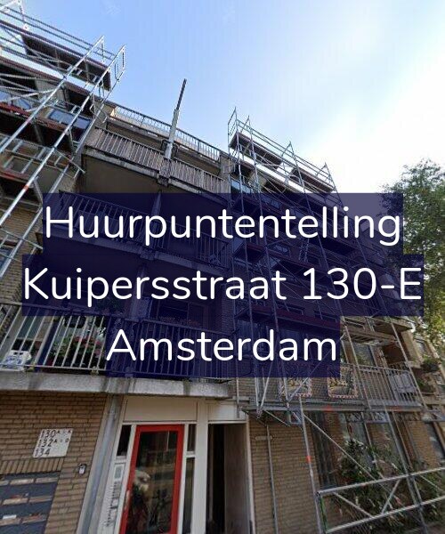 Foto gevel Huurpuntentelling voor Kuipersstraat 130-E, Amsterdam