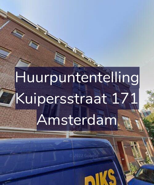 Foto gevel Huurpuntentelling voor Kuipersstraat 171, Amsterdam