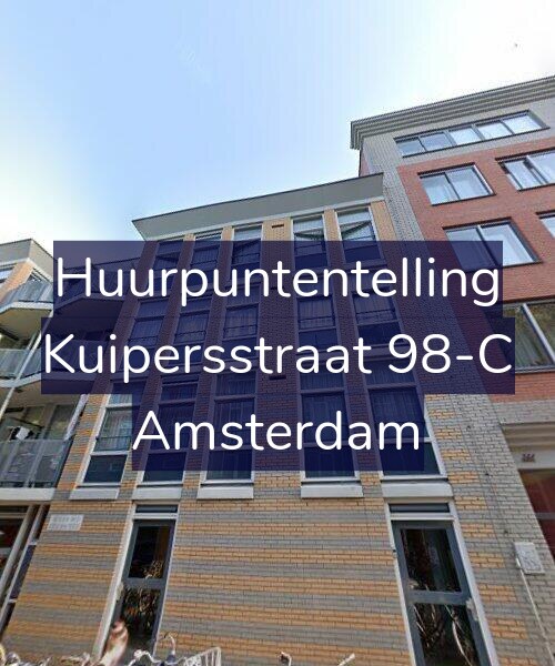 Foto gevel Huurpuntentelling voor Kuipersstraat 98-C, Amsterdam