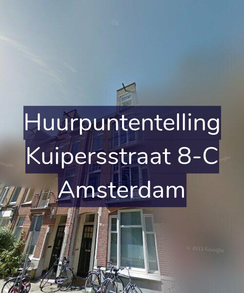 Foto gevel Huurpuntentelling voor Kuipersstraat 8-C, Amsterdam