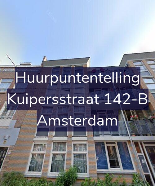 Foto gevel Huurpuntentelling voor Kuipersstraat 142-B, Amsterdam