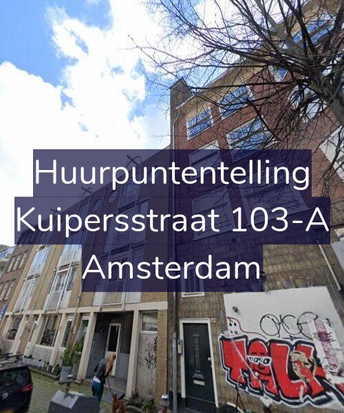 Foto gevel Huurpuntentelling voor Kuipersstraat 103-A, Amsterdam