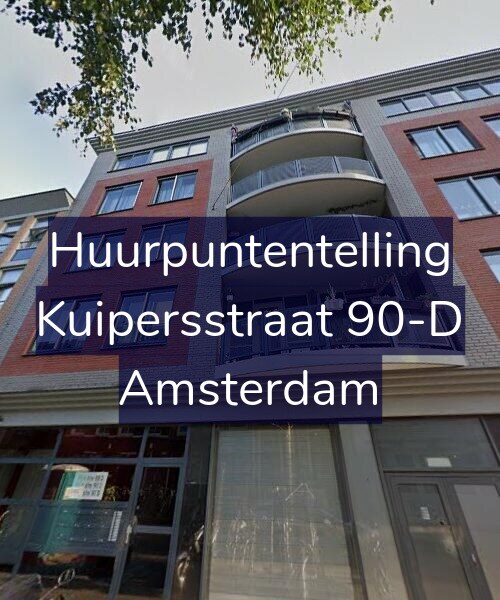 Foto gevel Huurpuntentelling voor Kuipersstraat 90-D, Amsterdam