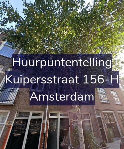 Foto gevel Huurpuntentelling voor Kuipersstraat 156-H, Amsterdam