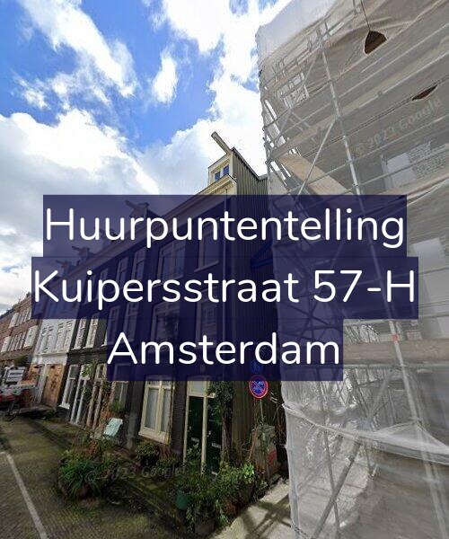 Foto gevel Huurpuntentelling voor Kuipersstraat 57-H, Amsterdam