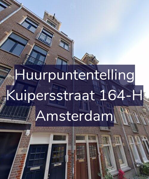 Foto gevel Huurpuntentelling voor Kuipersstraat 164-H, Amsterdam