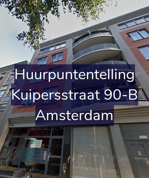 Foto gevel Huurpuntentelling voor Kuipersstraat 90-B, Amsterdam