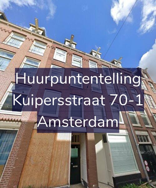 Foto gevel Huurpuntentelling voor Kuipersstraat 70-1, Amsterdam