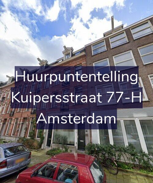 Foto gevel Huurpuntentelling voor Kuipersstraat 77-H, Amsterdam