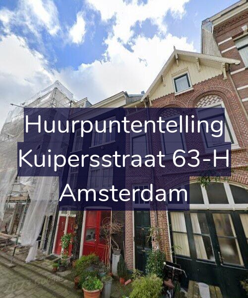 Foto gevel Huurpuntentelling voor Kuipersstraat 63-H, Amsterdam