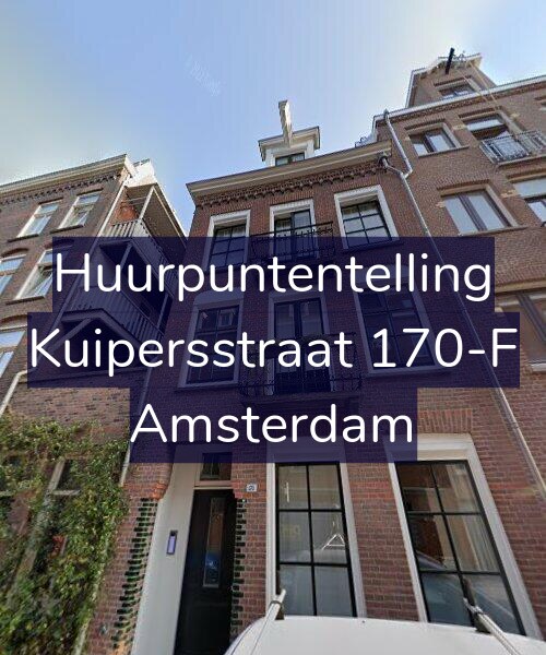 Foto gevel Huurpuntentelling voor Kuipersstraat 170-F, Amsterdam