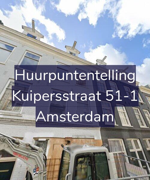 Foto gevel Huurpuntentelling voor Kuipersstraat 51-1, Amsterdam