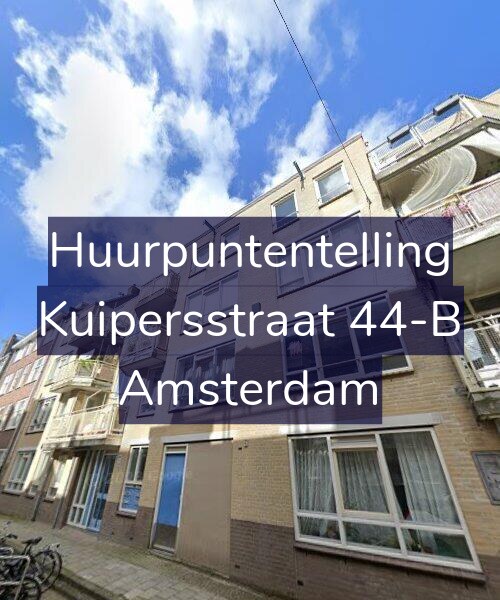 Foto gevel Huurpuntentelling voor Kuipersstraat 44-B, Amsterdam