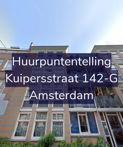 Foto gevel Huurpuntentelling voor Kuipersstraat 142-G, Amsterdam