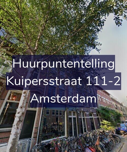 Foto gevel Huurpuntentelling voor Kuipersstraat 111-2, Amsterdam