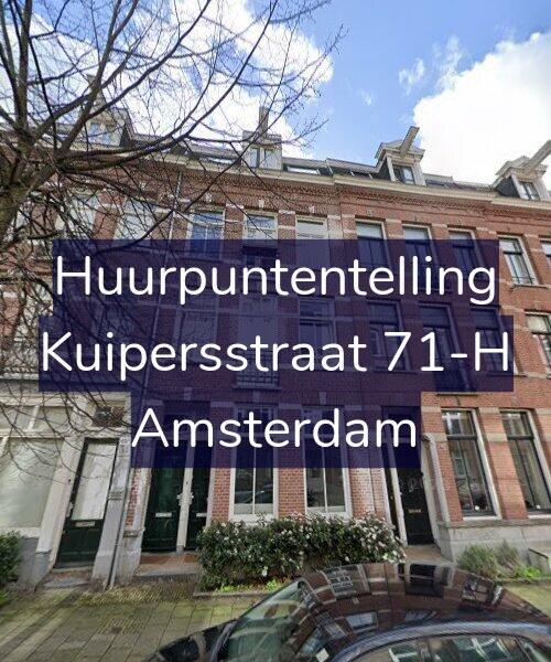 Foto gevel Huurpuntentelling voor Kuipersstraat 71-H, Amsterdam