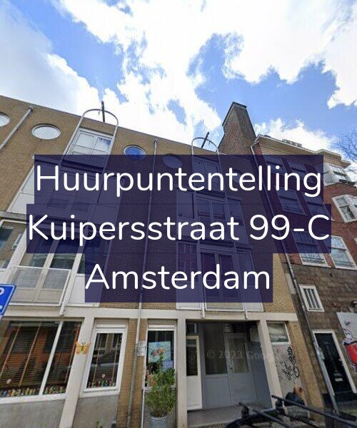 Foto gevel Huurpuntentelling voor Kuipersstraat 99-C, Amsterdam