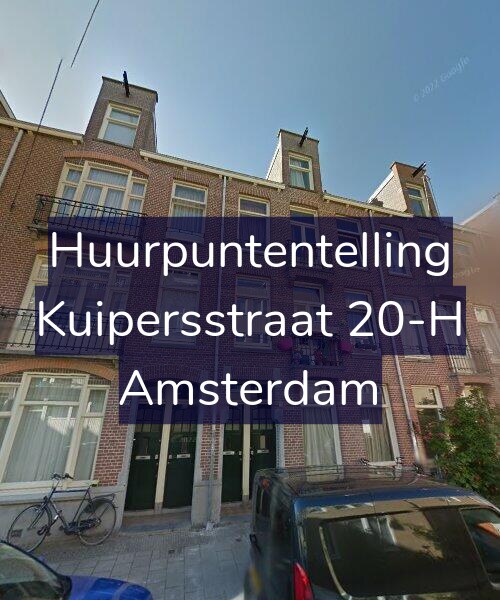 Foto gevel Huurpuntentelling voor Kuipersstraat 20-H, Amsterdam