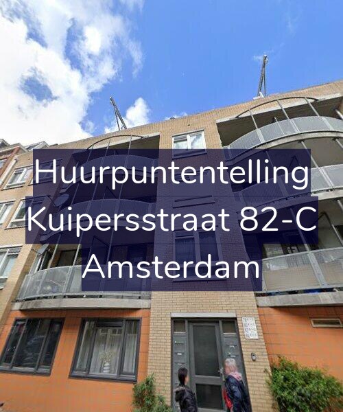 Foto gevel Huurpuntentelling voor Kuipersstraat 82-C, Amsterdam