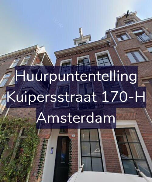 Foto gevel Huurpuntentelling voor Kuipersstraat 170-H, Amsterdam
