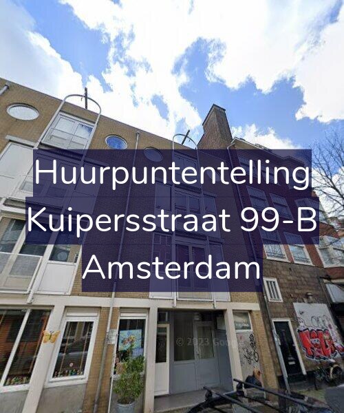 Foto gevel Huurpuntentelling voor Kuipersstraat 99-B, Amsterdam
