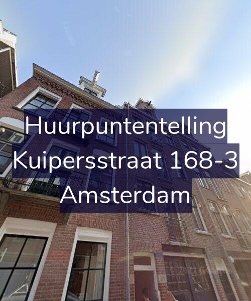 Foto gevel Huurpuntentelling voor Kuipersstraat 168-3, Amsterdam