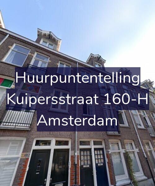 Foto gevel Huurpuntentelling voor Kuipersstraat 160-H, Amsterdam