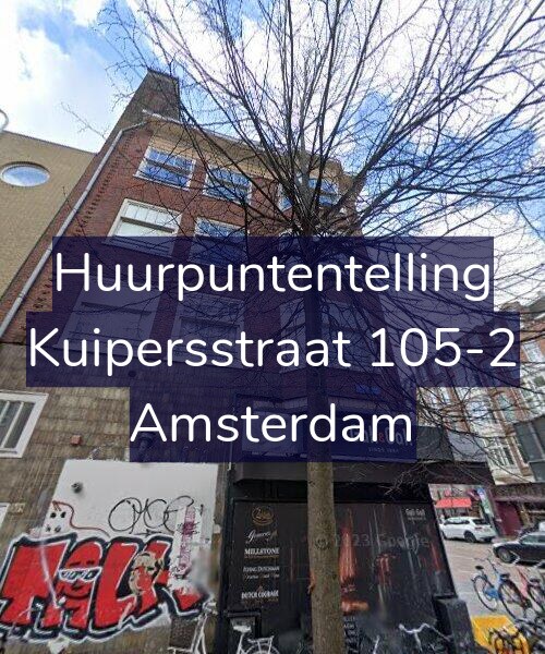 Foto gevel Huurpuntentelling voor Kuipersstraat 105-2, Amsterdam