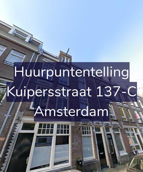 Foto gevel Huurpuntentelling voor Kuipersstraat 137-C, Amsterdam