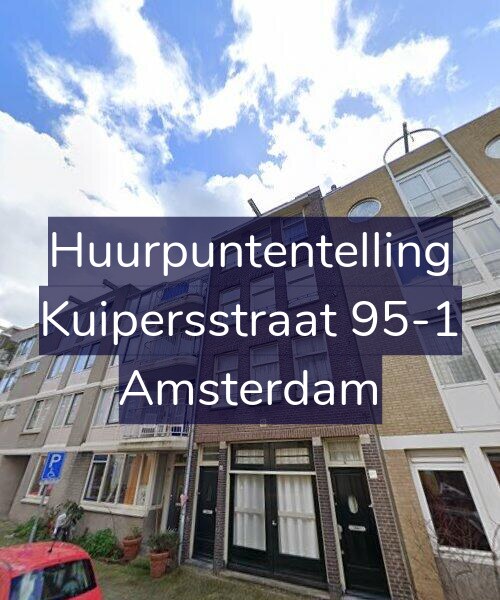Foto gevel Huurpuntentelling voor Kuipersstraat 95-1, Amsterdam