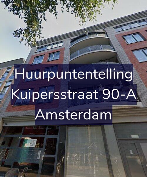 Foto gevel Huurpuntentelling voor Kuipersstraat 90-A, Amsterdam