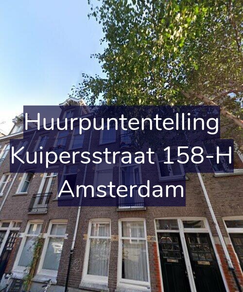 Foto gevel Huurpuntentelling voor Kuipersstraat 158-H, Amsterdam