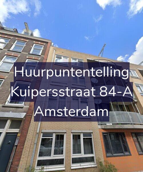 Foto gevel Huurpuntentelling voor Kuipersstraat 84-A, Amsterdam
