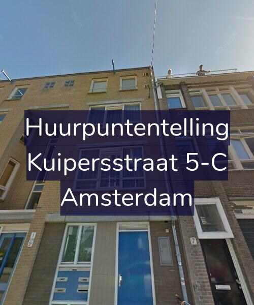 Foto gevel Huurpuntentelling voor Kuipersstraat 5-C, Amsterdam