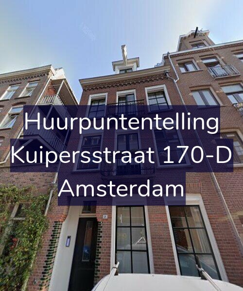 Foto gevel Huurpuntentelling voor Kuipersstraat 170-D, Amsterdam