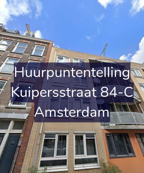 Foto gevel Huurpuntentelling voor Kuipersstraat 84-C, Amsterdam