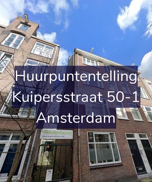 Foto gevel Huurpuntentelling voor Kuipersstraat 50-1, Amsterdam