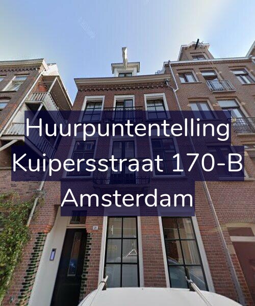 Foto gevel Huurpuntentelling voor Kuipersstraat 170-B, Amsterdam