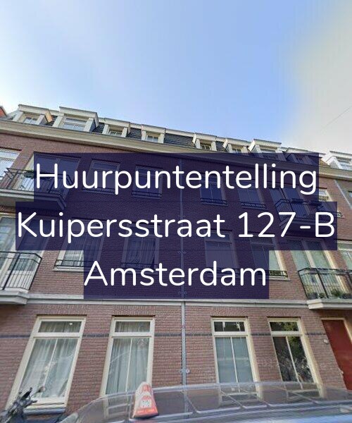 Foto gevel Huurpuntentelling voor Kuipersstraat 127-B, Amsterdam
