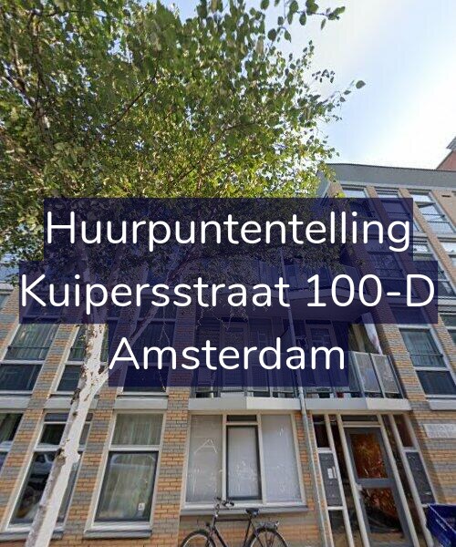 Foto gevel Huurpuntentelling voor Kuipersstraat 100-D, Amsterdam