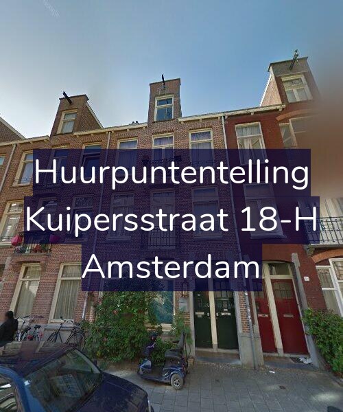 Foto gevel Huurpuntentelling voor Kuipersstraat 18-H, Amsterdam