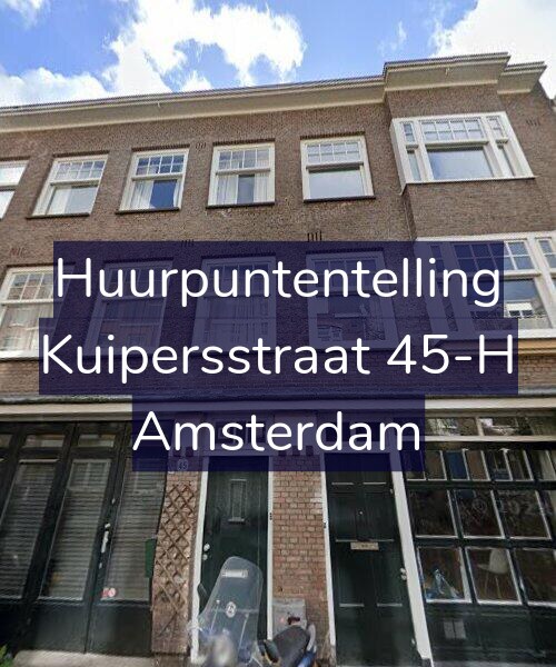 Foto gevel Huurpuntentelling voor Kuipersstraat 45-H, Amsterdam