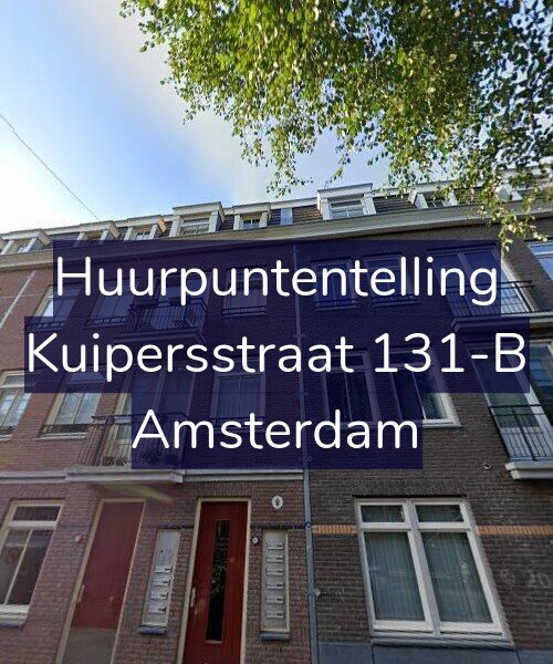 Foto gevel Huurpuntentelling voor Kuipersstraat 131-B, Amsterdam