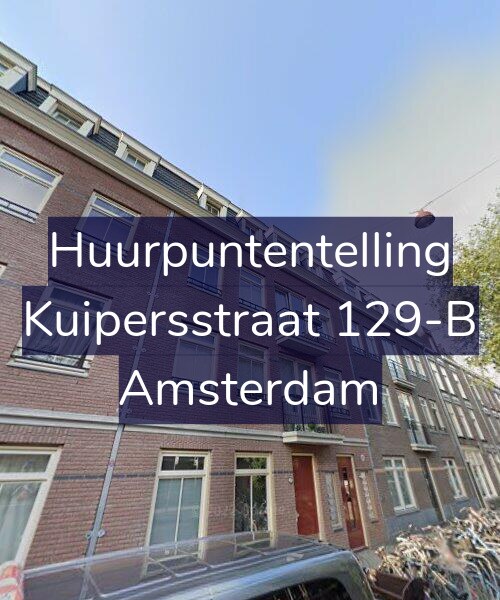 Foto gevel Huurpuntentelling voor Kuipersstraat 129-B, Amsterdam