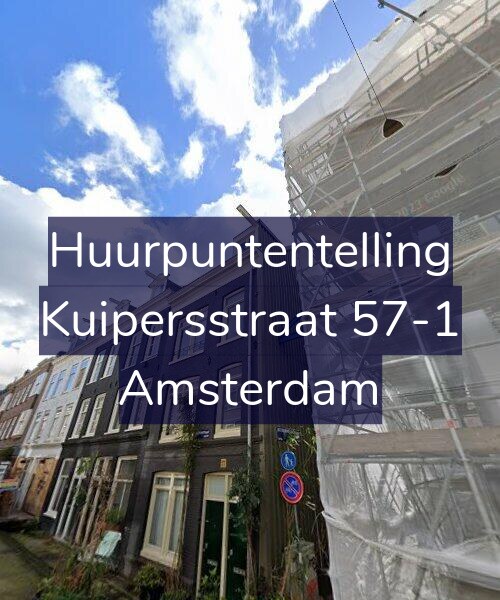 Foto gevel Huurpuntentelling voor Kuipersstraat 57-1, Amsterdam