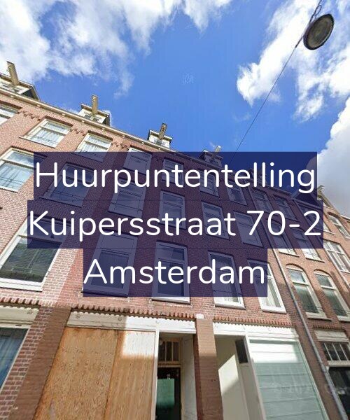 Foto gevel Huurpuntentelling voor Kuipersstraat 70-2, Amsterdam