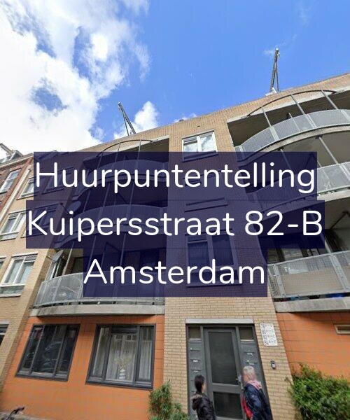 Foto gevel Huurpuntentelling voor Kuipersstraat 82-B, Amsterdam