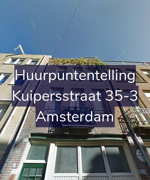 Foto gevel Huurpuntentelling voor Kuipersstraat 35-3, Amsterdam